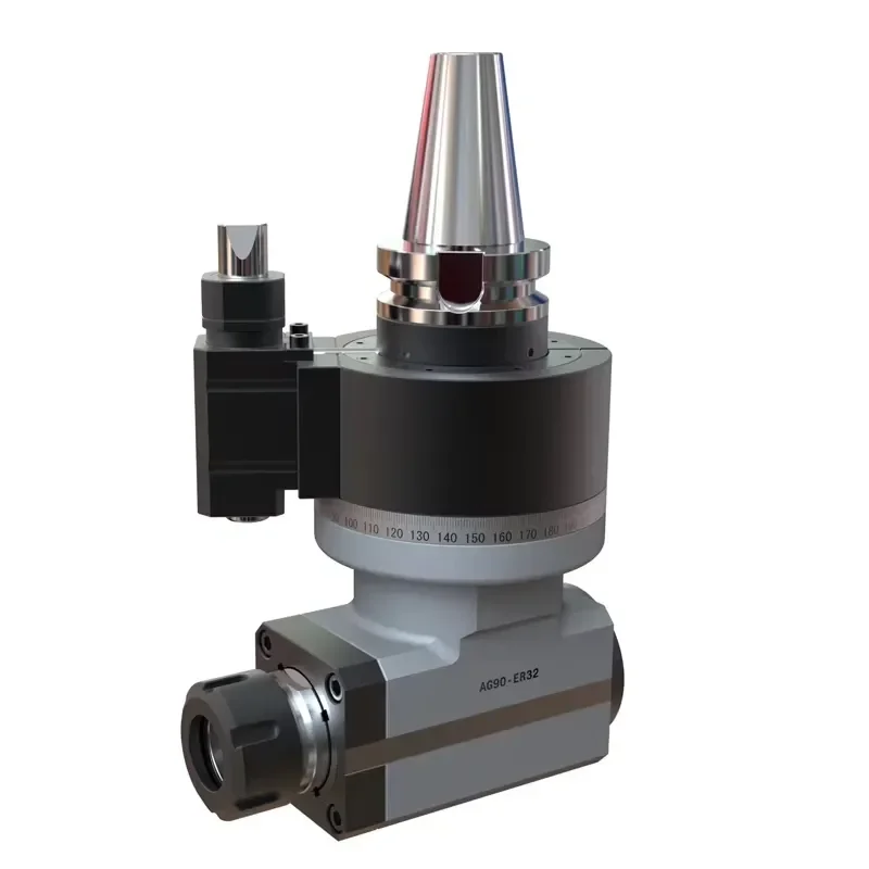 Customized CNC Machine Tools Angle Head Type BT Tool Holder BT40/50-ER16 90 Degree With High Precision