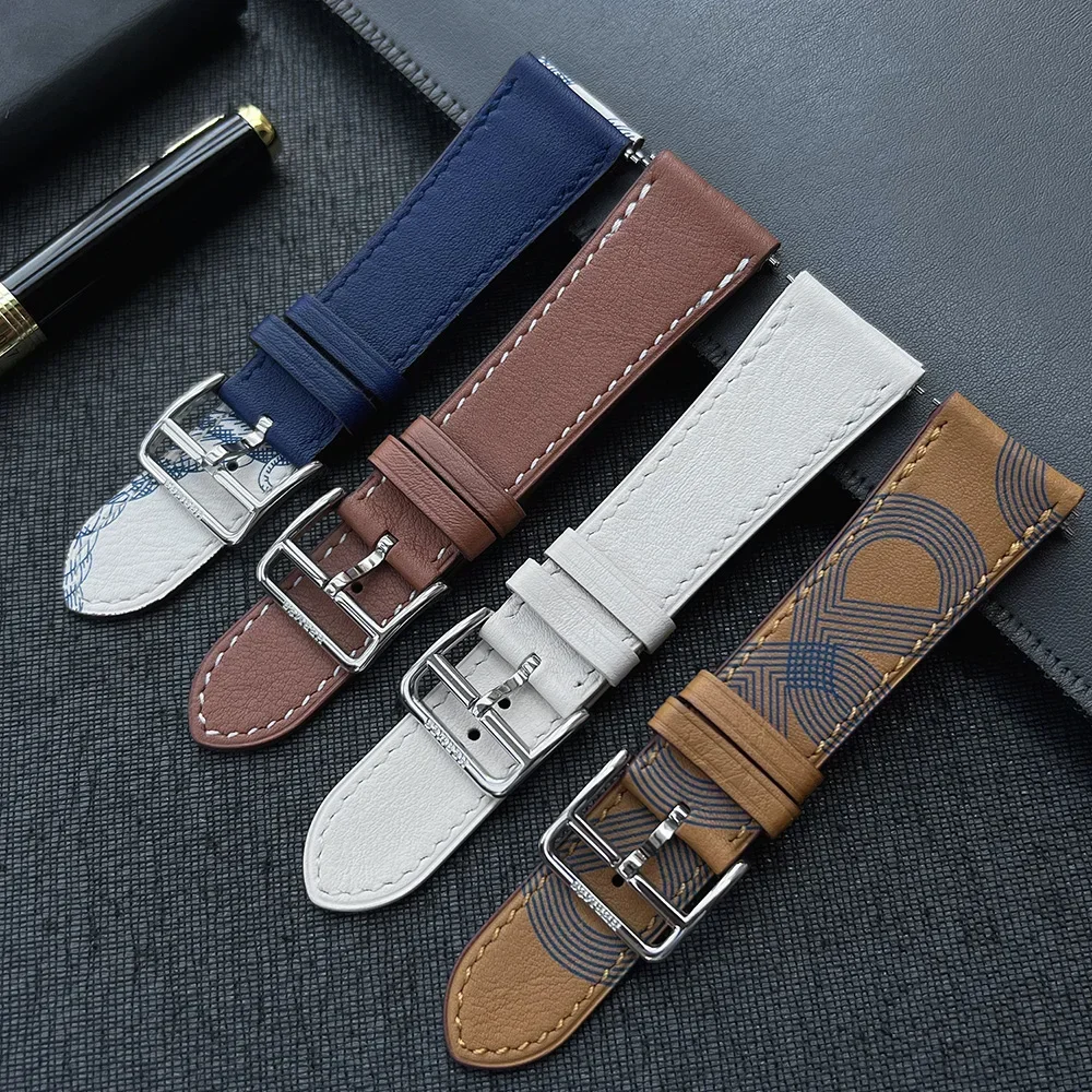 Leather Watch straps For Amazfit GTS 4/3/2/2e/GTS2 Mini/GTR 4/3 pro/GTR2/2e 20mm/22mm wristband Sport Bracelet stratos 2/3 band