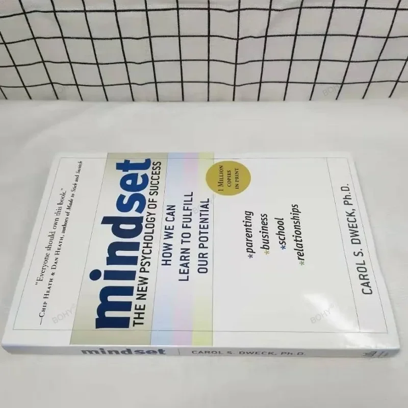 Mindset The New Psychology Of Success English Book Carol S. Dweck Вдохновляющая книга для иностранной литературы