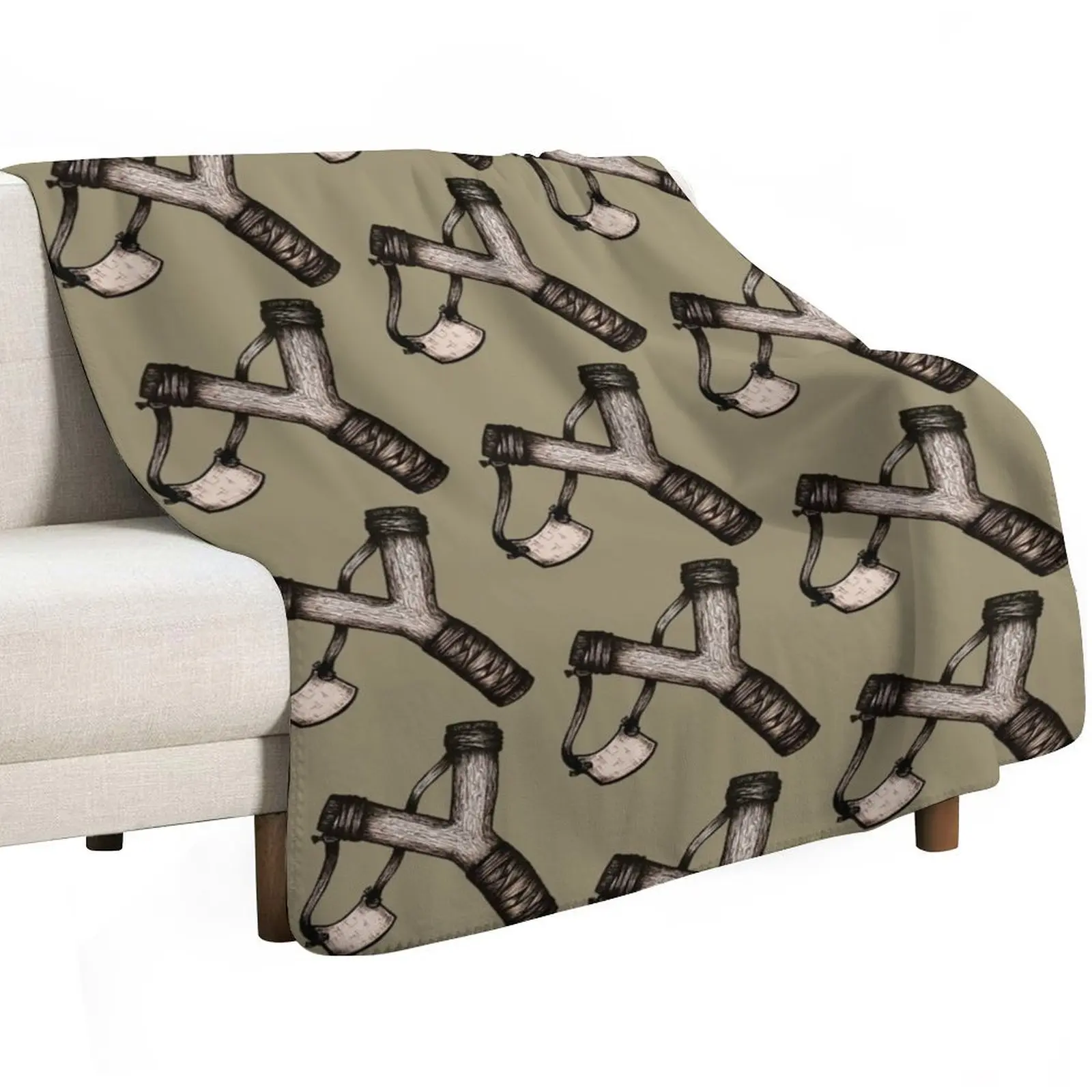 Slingshot Throw Blanket Cute Plaid For Decorative Sofa Flannels heavy to sleep Fashion Sofas Polar Blankets