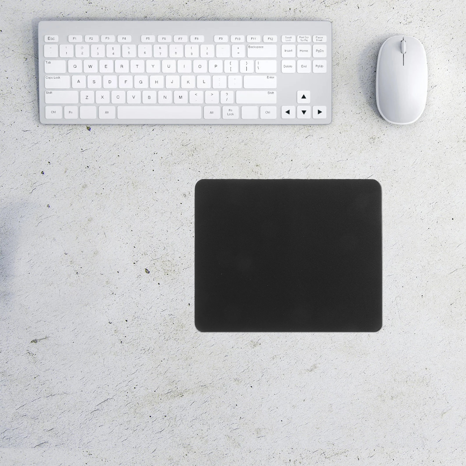 

Black Mouse Pad Gaming Anti-Skid Mousepad for Laptop Desk Comfortable Large Surface Long Lasting Easy Clean Universal