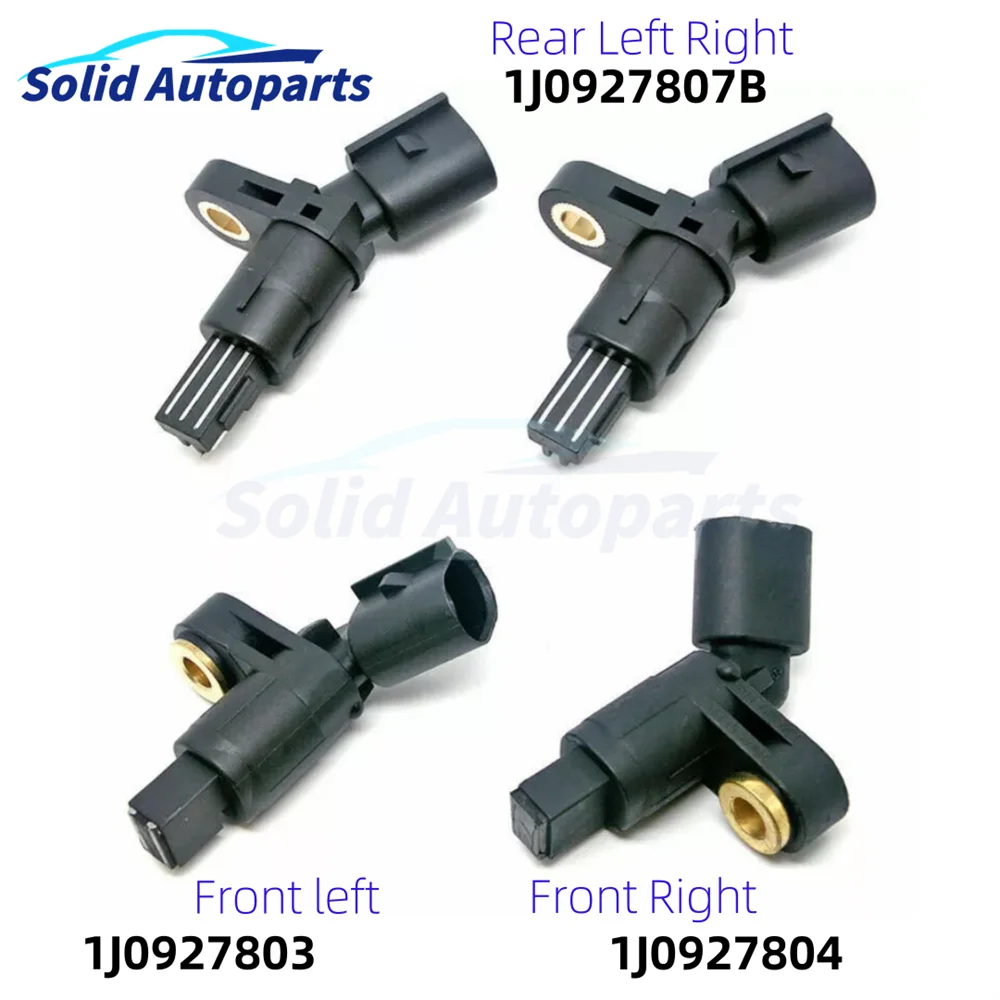 

ABS Wheel Speed Sensor 1J0927803 1J0927807B 1J0927804 Front Rear Left Right For Volkswagen Beetle Golf Jetta TT