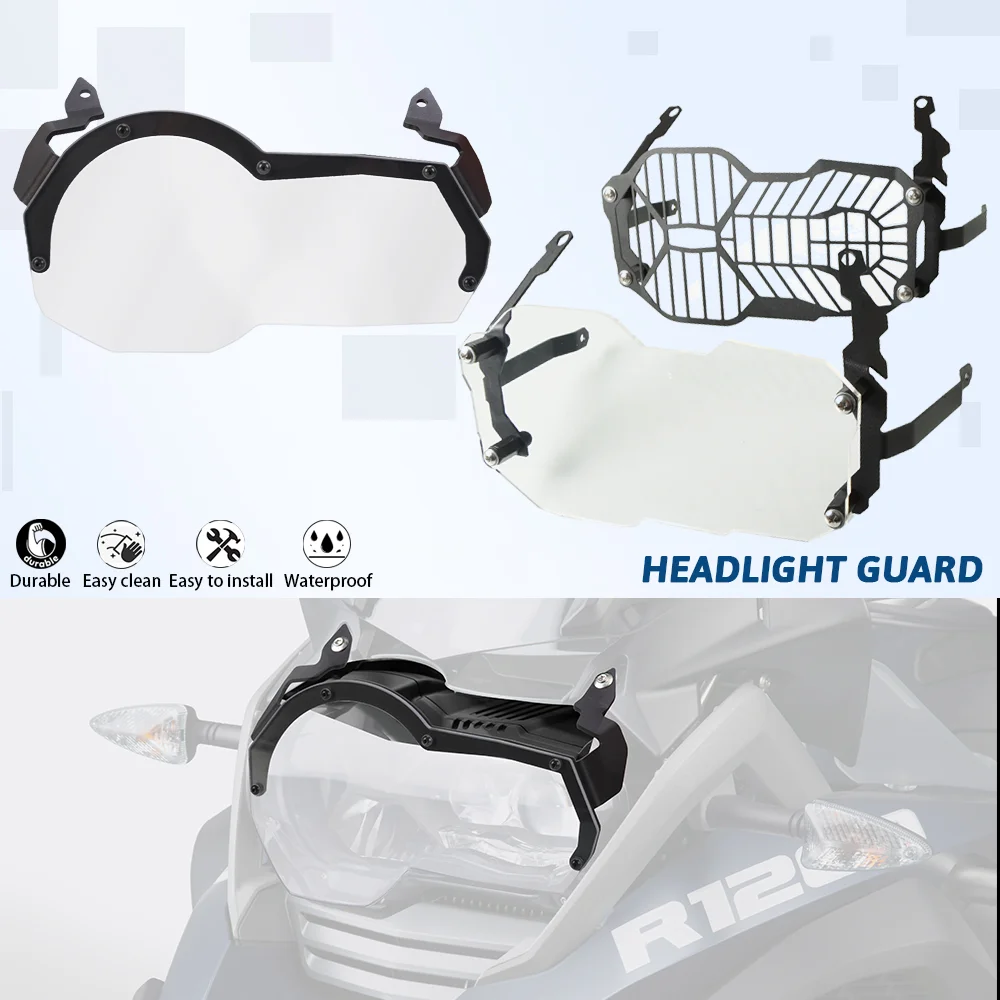 Motorcycle For BMW R1200GS LC Headlight Grill Guard Protection Cover 2013 2014 2015 2016 2017 2018 2019 R1200 GS Adventure LC