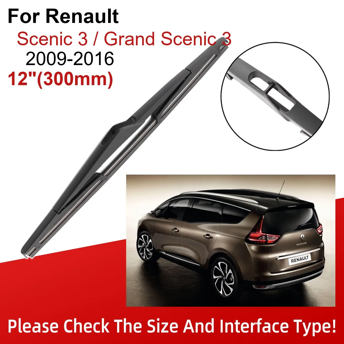 For Renault Scenic 3 / Grand Scenic 3 2009-2016 28\