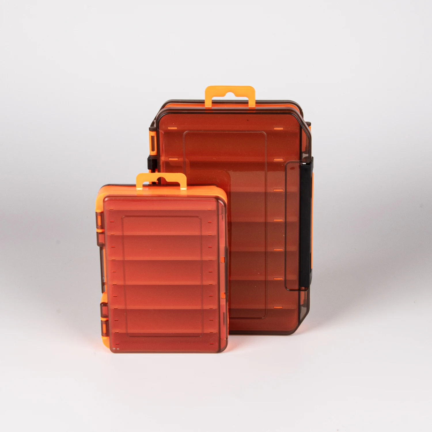 Seitige FishingTackle Box 12-14 Zellen Köder Köder Haken Aufbewahrungsbox Angelwerkzeug Zubehör Aufbewahrungsbox Karpfen zum Angeln Wobbler – Detail 16