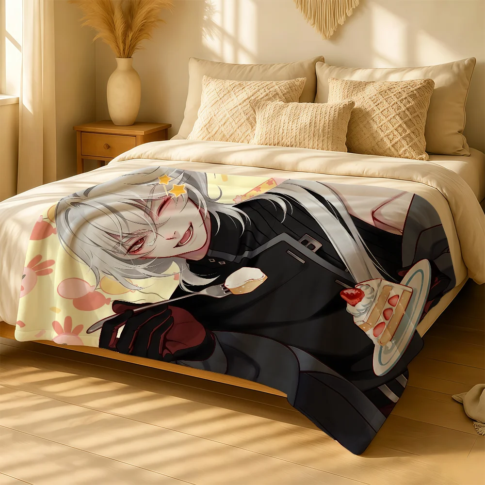 Game A Date With Death Blanket For Soft Warm Knee For Bedroom Living Room Bed Sofa Camping Picnic Office Gift