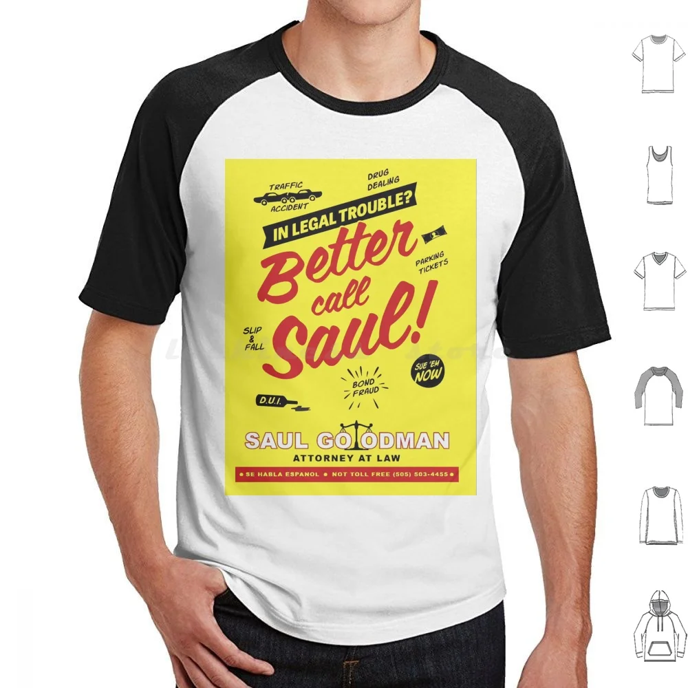 Better Call Saul Goodman T Shirt Cotton Men Women DIY Print Attorney Attorney At Law Better Call Saul Funny Lawyer Law Lawyer