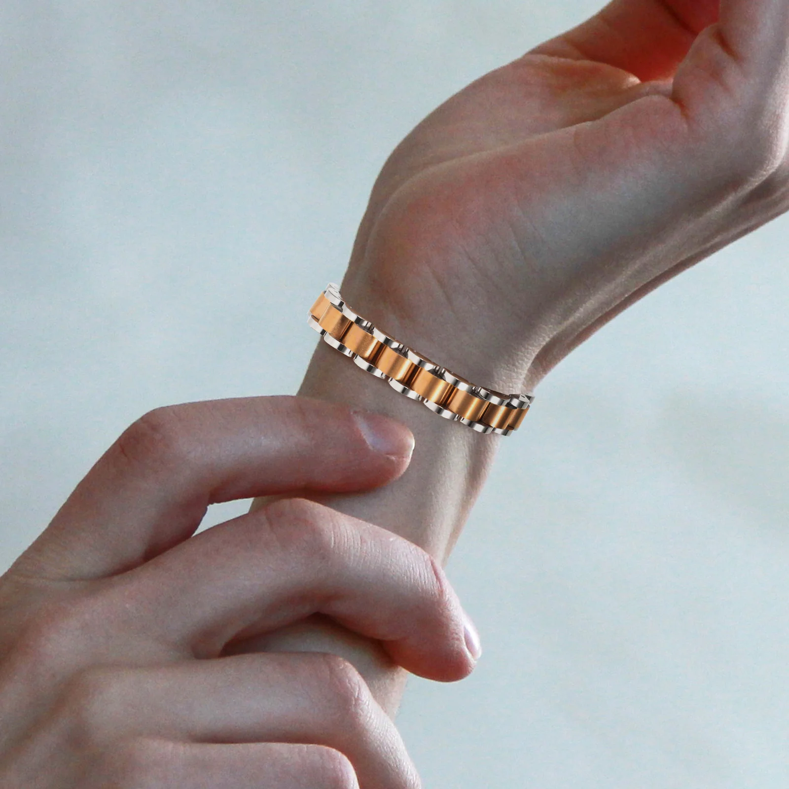 

Black Hematite Stone Stainless Steel Adjustable Bracelets for Men Women Daily Use Decorative Wrist Charms Party Gifts Elegant