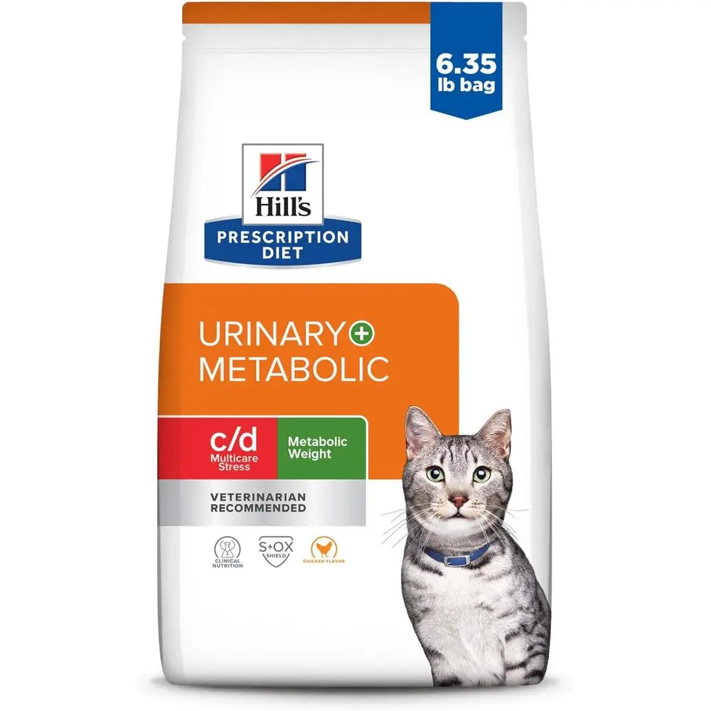 

c/d Multicare Str+ Metabolic Weight Сухой корм для кошек, курица, 6,35 фунта. Сумка