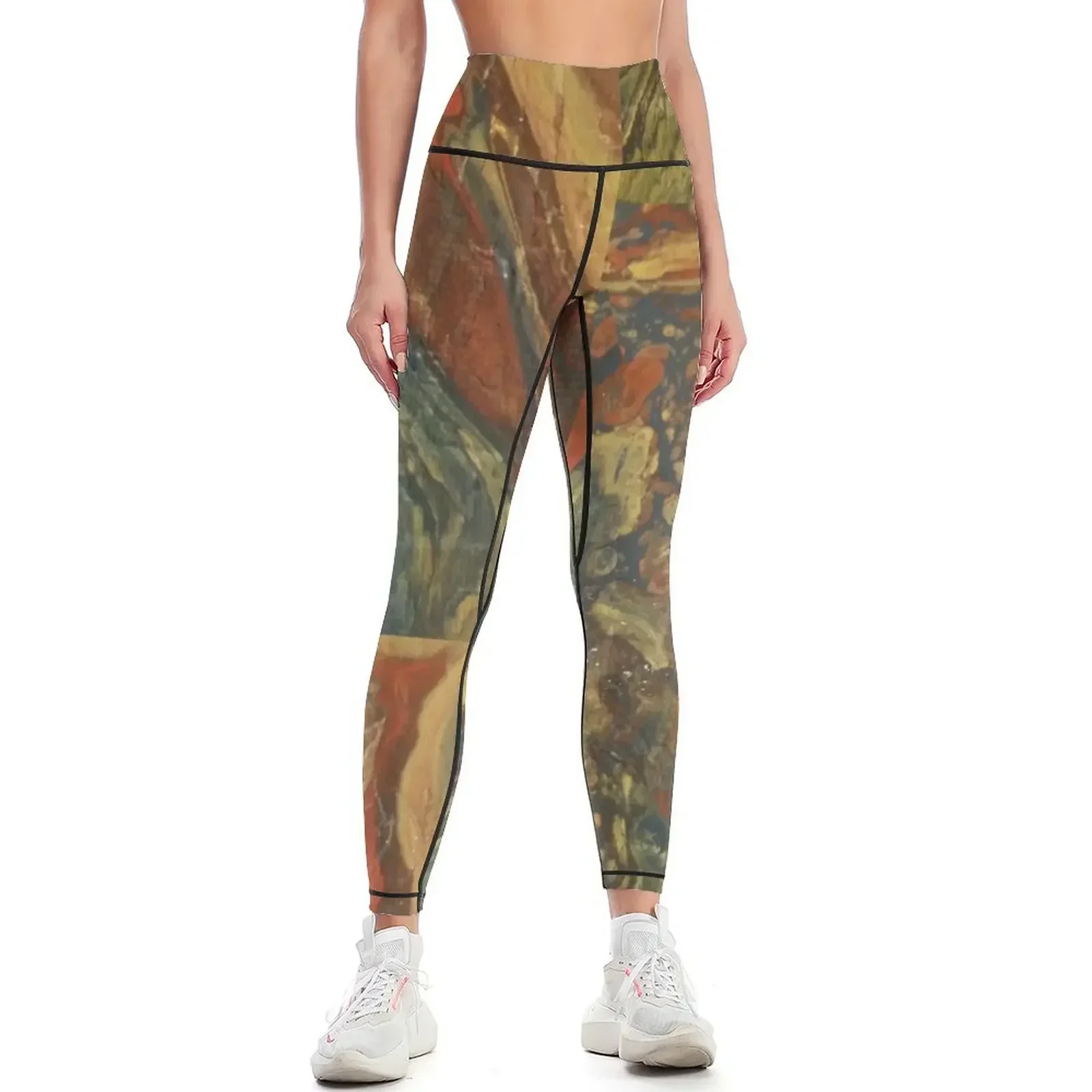 

EarthTones Leggings Women's trousers Leginsy push up Clothing fitness Golf wear Womens Leggings