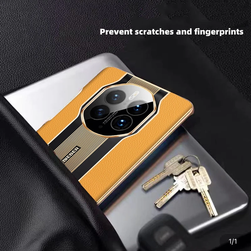 For HUAWEI Mate 50 Pro Case Luxury High-end Leather Racing Style Rear cover Case For Mate 40 30 20 Pro Honor Magic 3 Funda