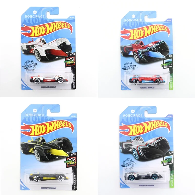 

2019-161 2020-63 2021-152 ROBORACE ROBOCAR Original Hot Wheels Mini Alloy Coupe 1/64 Metal Diecast Model Car Kids Toys Gift