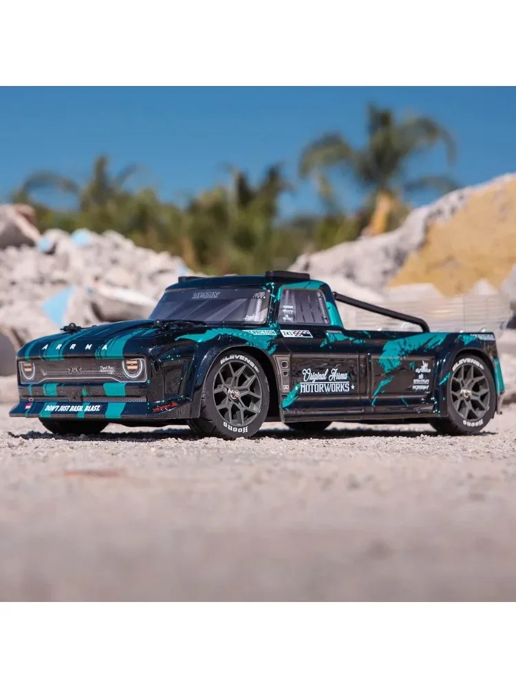 Fast Shipping.RC Truck 1/8 Infraction 4X4 3S BLX 4WD All-Road Street Bash Resto-Mod Truck RTR (Batteries and Charger Not Include