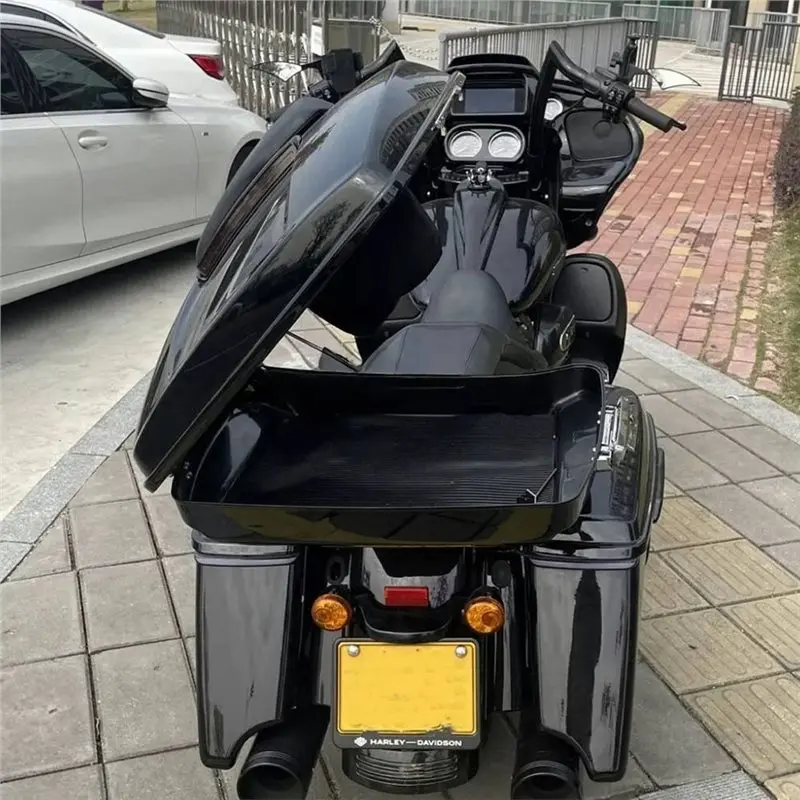 For Motorcycles Touring Road Glide Road King Street Glide 2014-2023 Trunk Support Rod Accessory Hydraulic Design