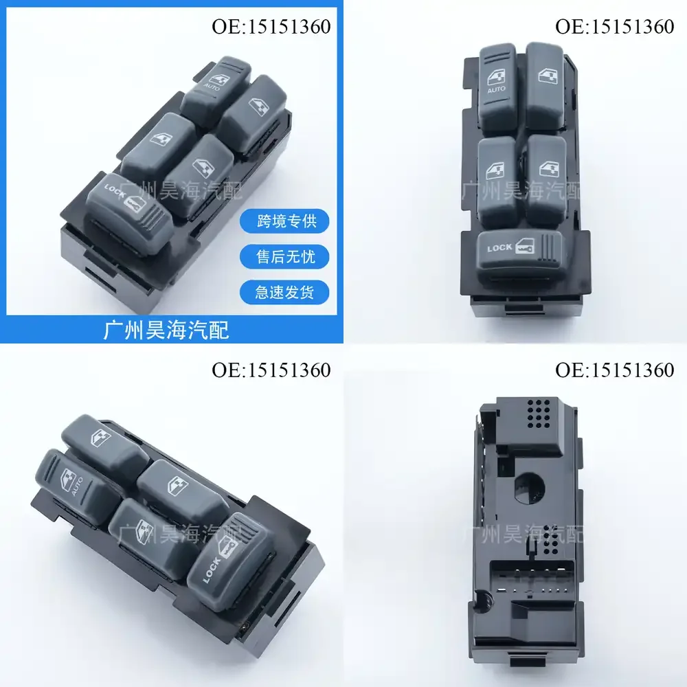 

Electric Window Switch for Chevrolet 95-99 GM 15151360 192446 Power Window Control Switch Car Door Window Regulator Switch