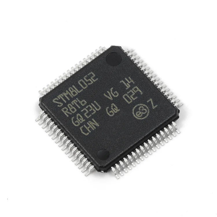STM8L052R8T6 STM8L052 LQFP64 Microcontroller Enkele Chip Microcomputer