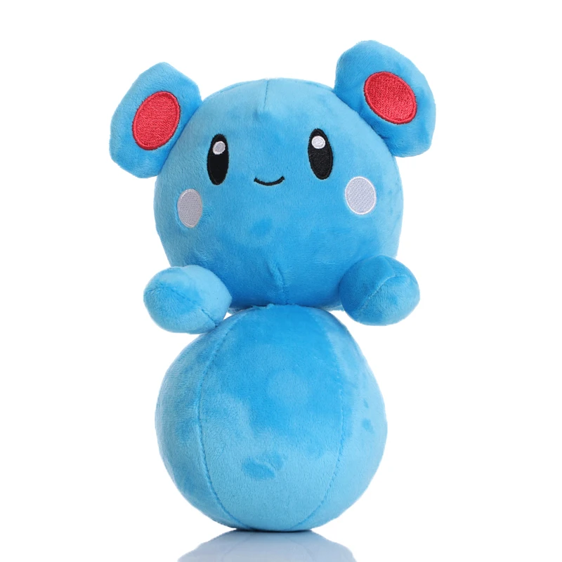 1pcs 23cm TAKARA TOMY Pokemon Azurill Plush Toys Doll Soft Stuffed Animals Toys for Children Kids Birthday Xmas Gifts