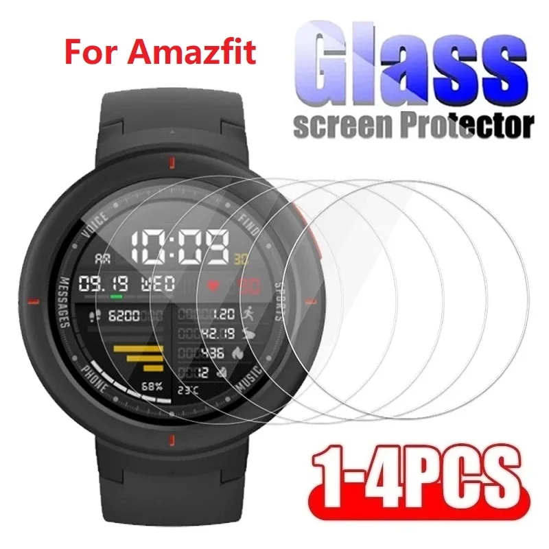 

Screen Protector For Amazfit GTR 4 Stratos 3 Tempered Glass Film For Amazfit GTR T Rex Pro Verge 2 3 Verge Lite Watch Glass Film