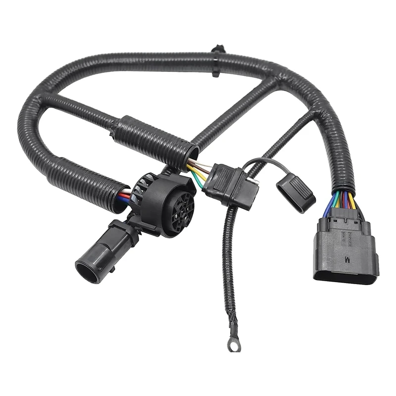 5L3Z13A576BA Wiring Assembly - Trailer Brake Control Harness 7 Pin Connector Parts Accessories For Ford F-150, Lincoln Mark LT