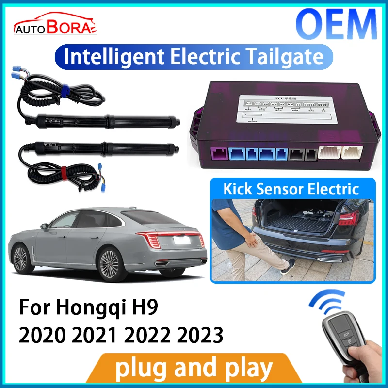 

AutoBora Intelligent Electric Tailgate Automatic Lifting Kit Remote Control Opener Trunk for Hongqi H9 2020 2021 2022 2023