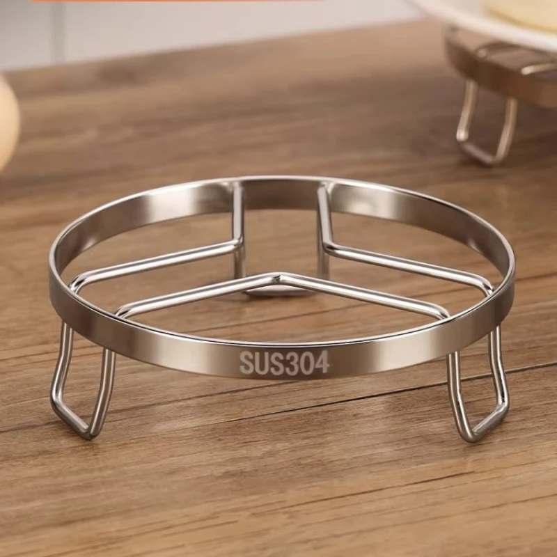 

LMM stainless steel steaming rack water-proof vegetable steaming pot rack pressure cooker pad household kitchen food grade