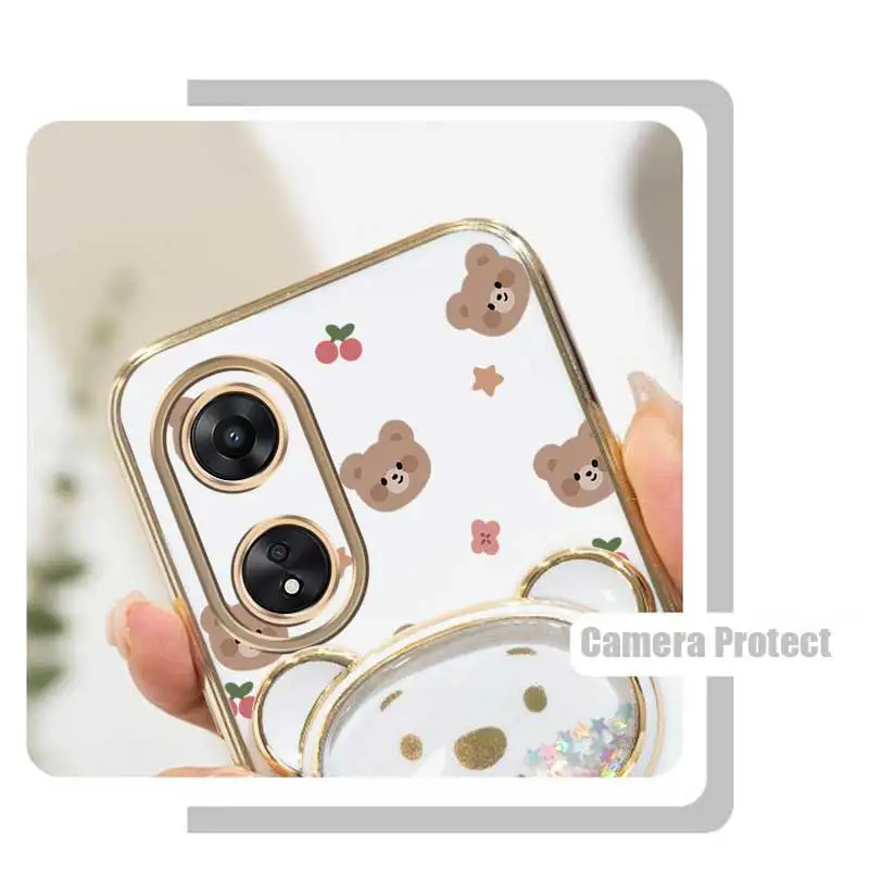 حبة حزام الحبل ابتسامة الدب حامل هاتف الحال بالنسبة ممن لهم A38 A36 A76 A58 A57 A74 A78 A5 A7 A79 A95 A60 A18 A53 A17 A16 4G 5G