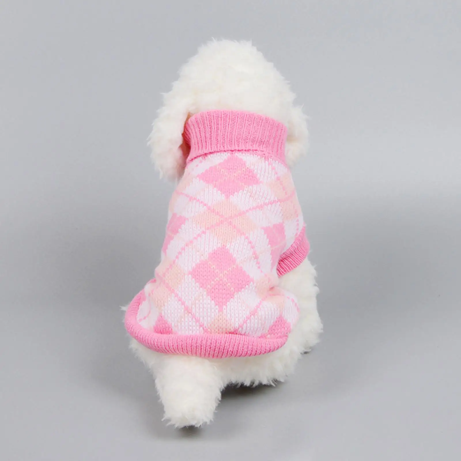 Dog Winter Sweater Handmade Cold Weather Knitting Vest for Traning Cat Kitty