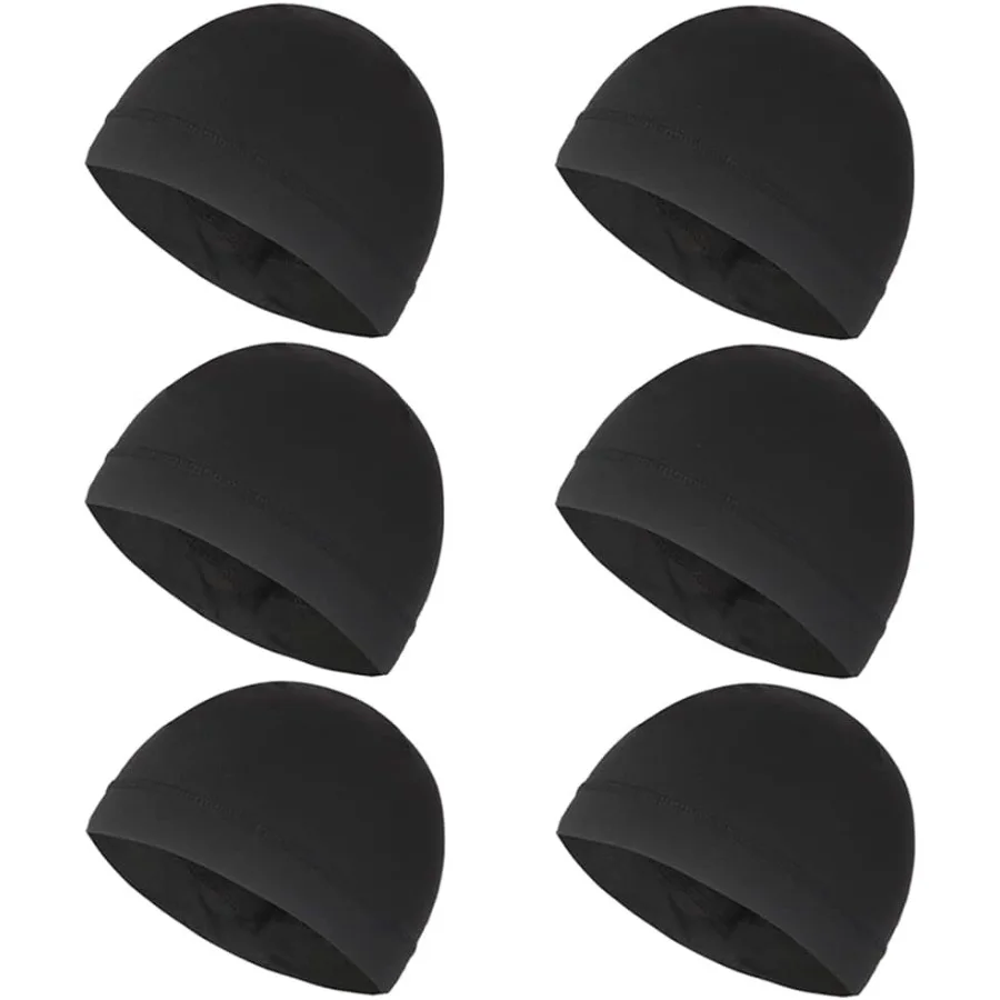 

Skull Caps Beanie Hats Under Helmet Liner Cycling Cooling Running Sweat Wicking Skullcap Cap Fits Motorcycle Helmets for Men