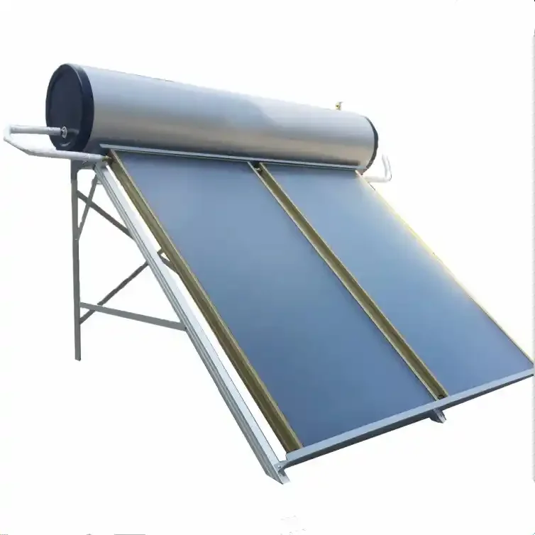 

Sale 150L Pressurized Solar Geyser Boiler Flat Plate Collector Direct-Plug Connection for Outdoor Household Use for Hotels Homes