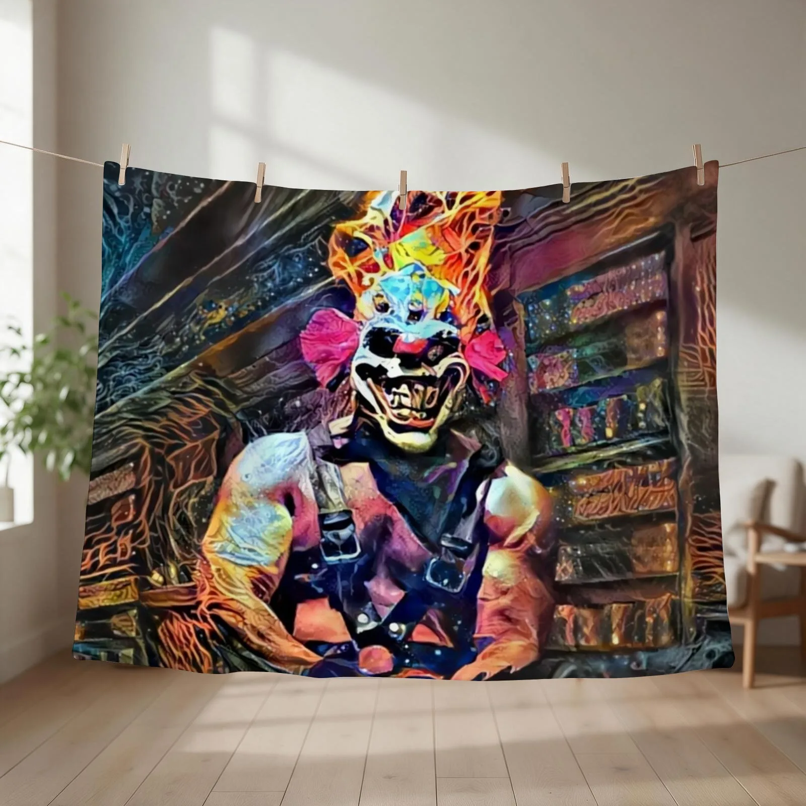 Twisted Metal Marcus Kane Throw Blanket Thermals For Travel Heavy Travel Extra Large Throw Blankets