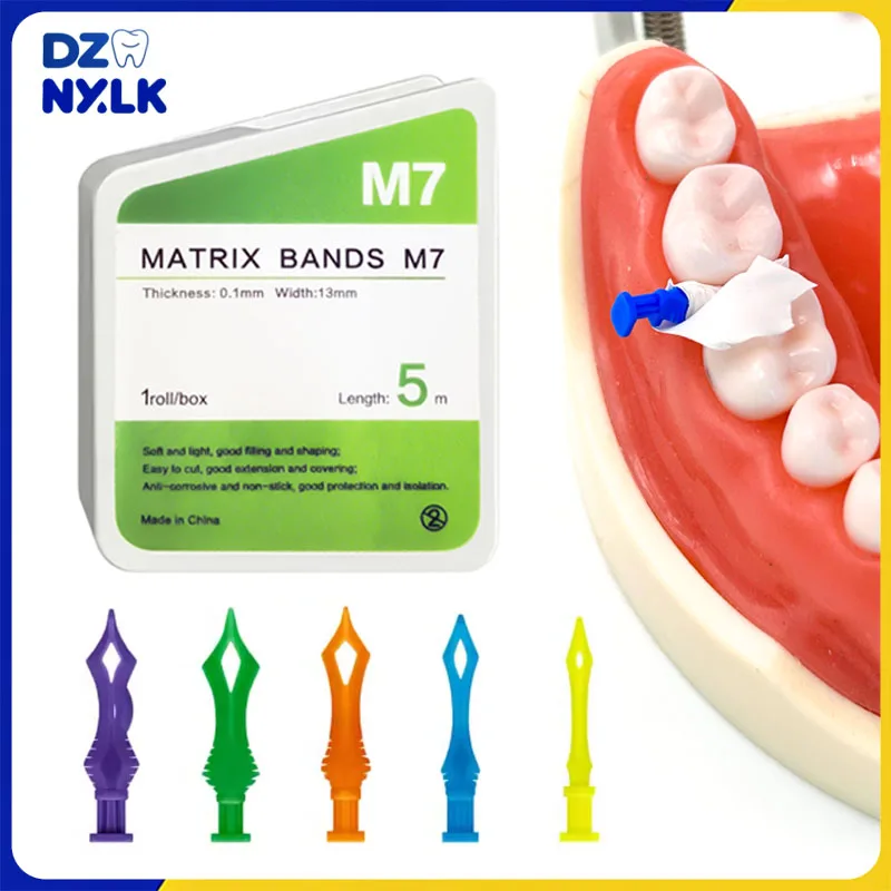 

Стоматологические тефлоновые матричные ленты, пояс из сырья из ПТФЭ с резаком, секционная матричная система, стоматологические алмазные клинья, стоматологические материалы