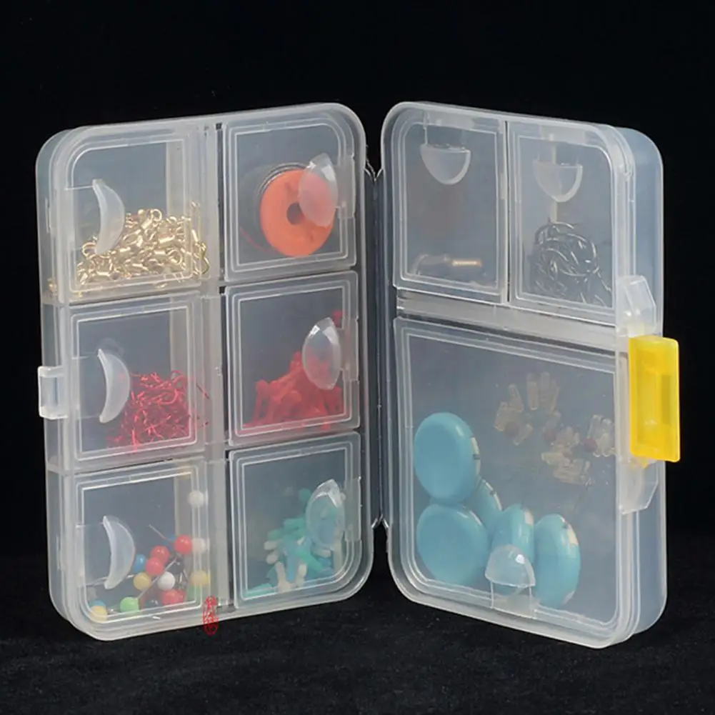 Pill Box Reusable Moisture-proof Classified Store Pills Transparent Double-layer Fish Oils Medicine Box Travel