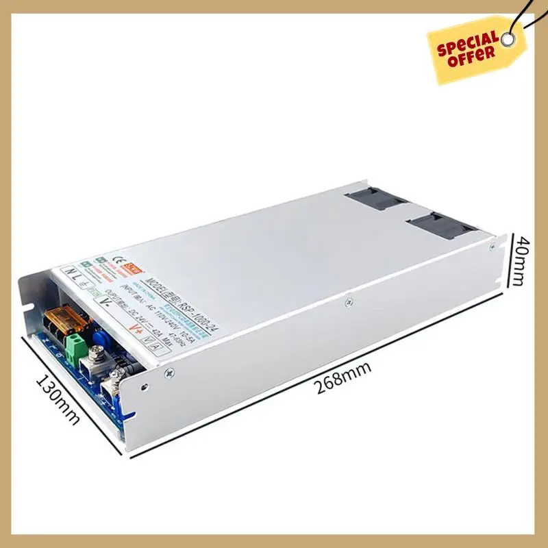 SZMW High Power Switching Power Supply Model RSP-1000-24 AC 110-240V Multi-Function Power Overvoltage Protector-WMAN
