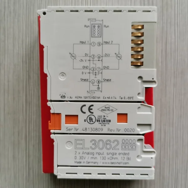 

Оригинальный новый ПЛК One El3062 в наличии