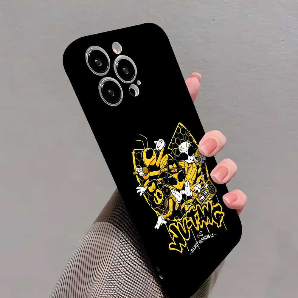 Чехол для телефона Wu T-Tang Rapper Clan для iPhone 16, 15, 14, 13, 12, 11 Plus Pro Max Mini, прочный персонализированный чехол «все включено»