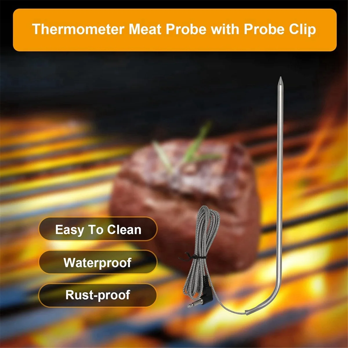 9004190170 Датчики температуры мяса - запасная часть для цифрового угольного гриля серии 560/800/1050