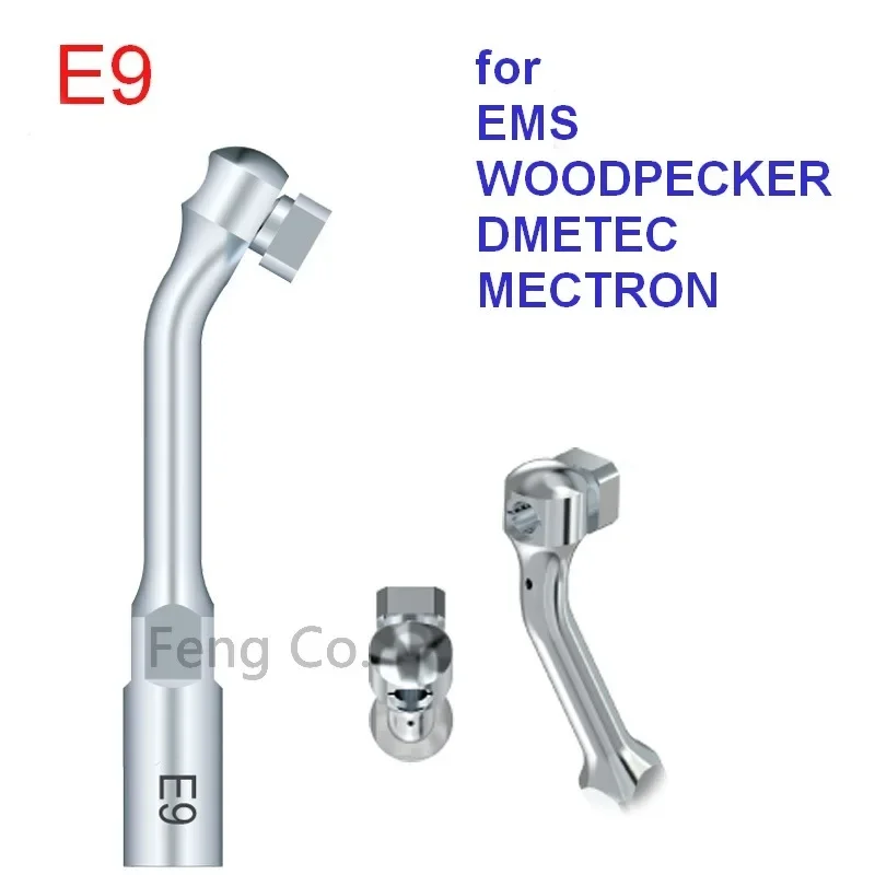 E9 Ultrasonic Scaler Tips Endo Perio Dental Scaling Fit EMS Woodpecker Handpiece Dentistry Instrument