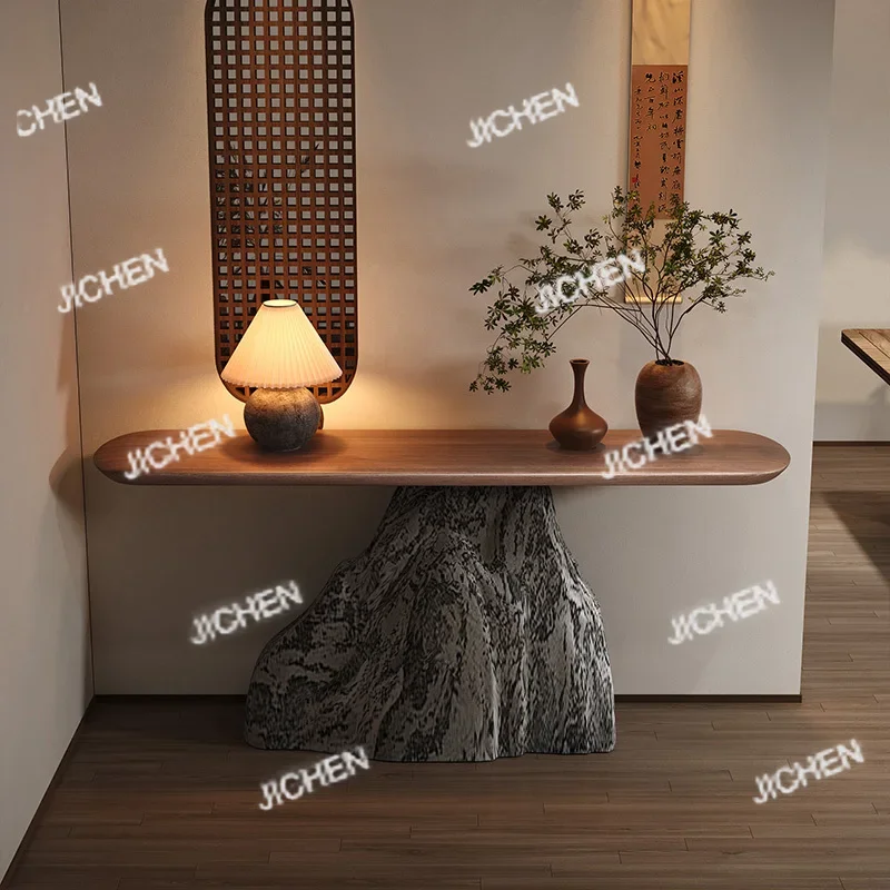 

ZQ Vintage Table Classic Console Table Elegant Console Meuble Furnitures