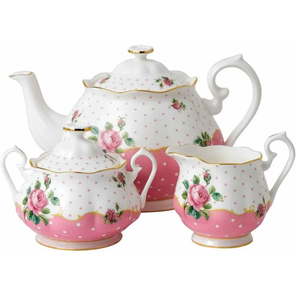 

3-Piece Set (Teapot, Sugar & Creamer)