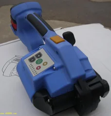 Immagine 7: Macchina per Imballaggio Portatile Senza Cinghie con Nastro Termofusibile a Sgancio Rapido, Macchina Industriale Manuale per Imballaggio