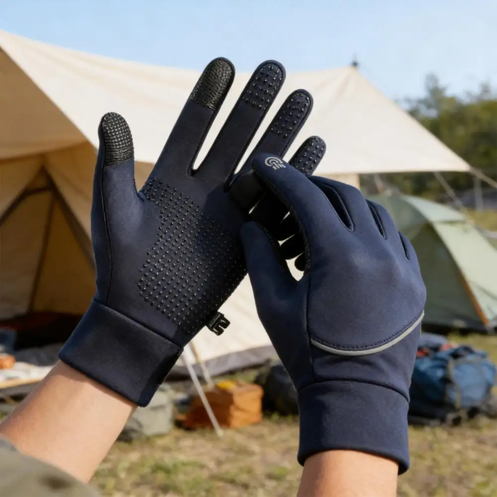 قفازات شتوية حرارية للرجال والنساء لتدفئة اليد الحرارية الكهربائية مع 3 إعدادات لدرجة الحرارة وشاشة لمس قابلة لإعادة الشحن #3