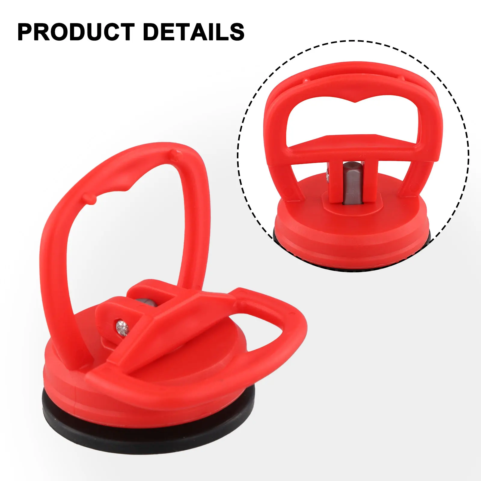 Powerful Car Dent Puller Suction Cup, Multi Purpose Tool for Bodywork and Glass, Adjustable Handle for Effortless Operation