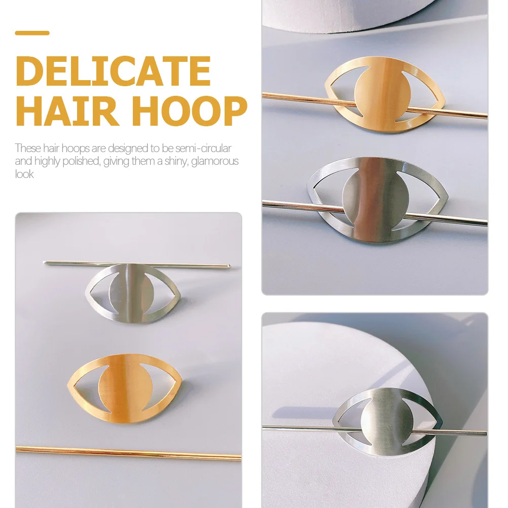 قطعتان من أعواد الشعر اللؤلؤية المعدنية وحامل الكعك وإكسسوارات أنيقة للنساء والفتيات وعيد الشكر وعيد الميلاد وعيد الحب #5