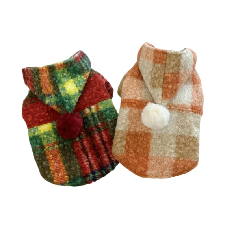 

Winter Dog Coat Jacket Christmas Dog Clothes Pomeranian Poodle Bichon Frise Schnauzer Pug French Bulldog Clothing Pet Apparel