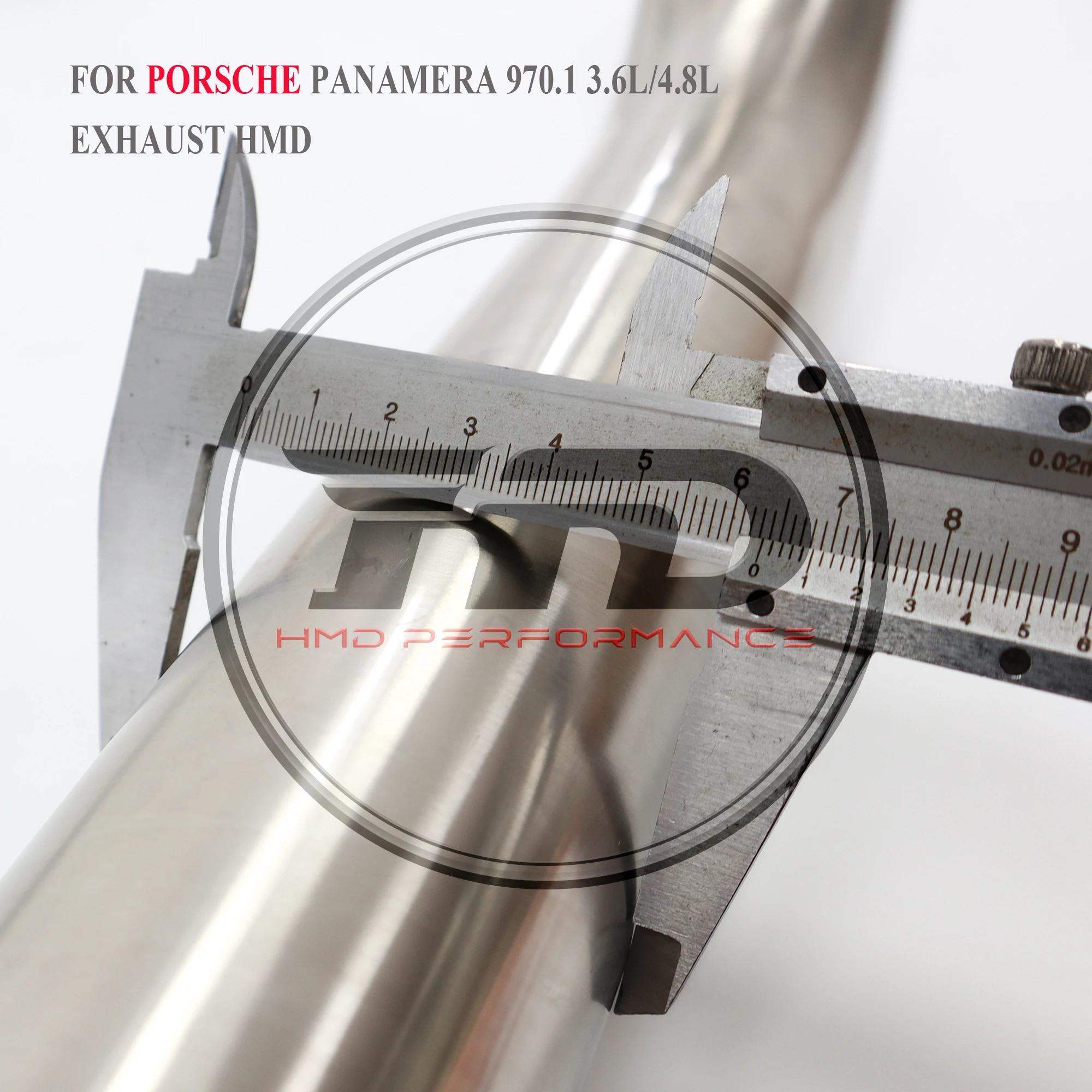 

HMD Car Exhaust System High Flow Performance Downpipe For Porsche Panamera 970.1 3.6L 4.8L With Catalytic Stainless Steel