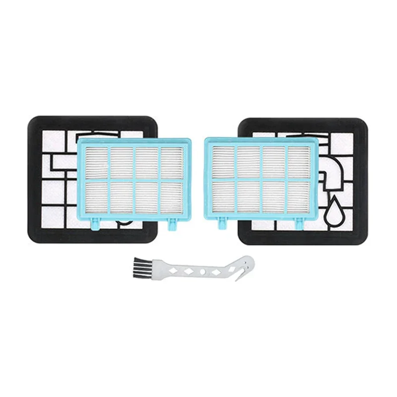 ل Power Pro Compact FC8010/01، FC9331/09، FC9332/09 قطع غيار المكنسة الكهربائية فلتر رغوة المحرك