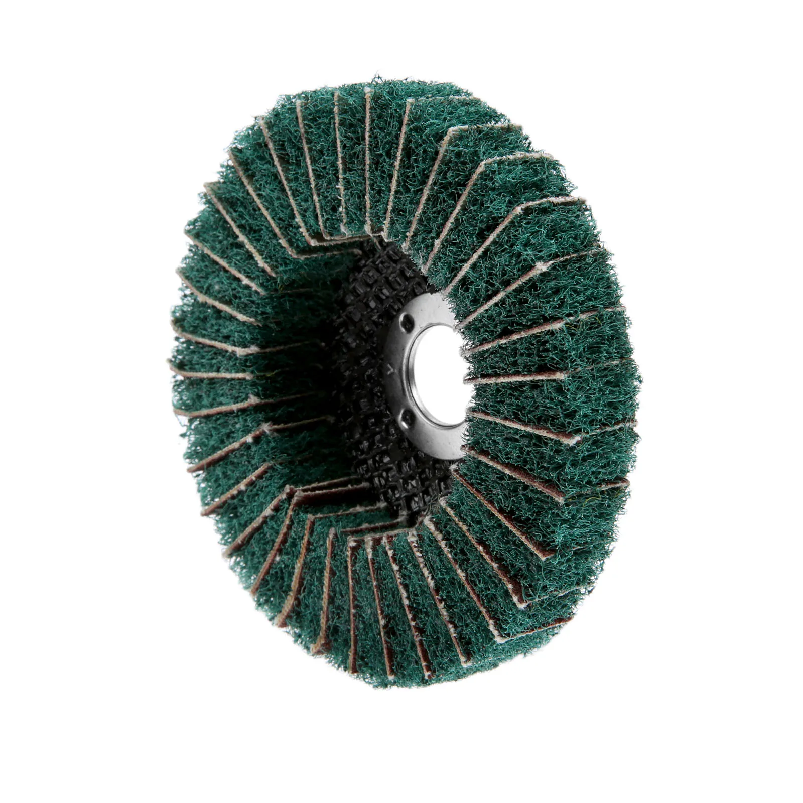 DRELD 1 Pc Dremel akcesoria niebieski 100mm 4 "z włókna nylonowego Flap polerowanie ściernica płyty dla szlifierka kątowa narzędzia do polerowania