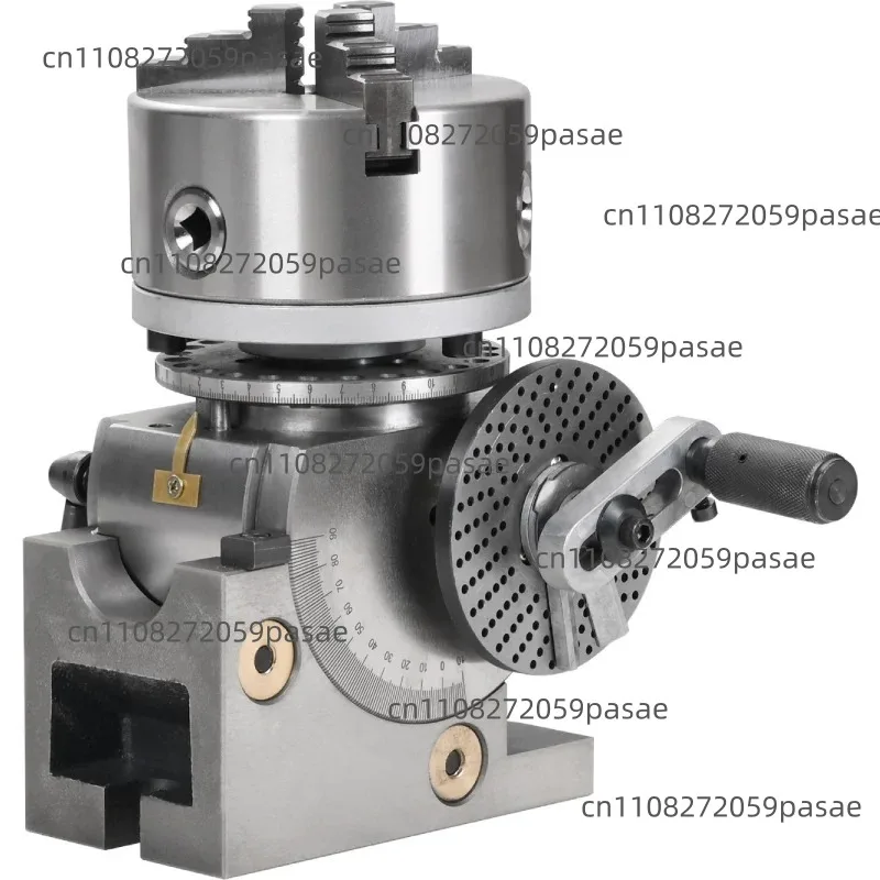Milling Machine Indexing Head, Small Vertical/Horizontal Dual-Purpose Indexing Head, CNC Universal Indexing Table, Rotary Table