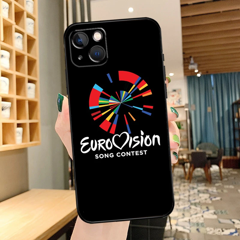Eurovision Song Contest Case For iPhone 14 15 16 13 12 11 Pro Max XR XS X Plus 12 13 Mini Phone Cover