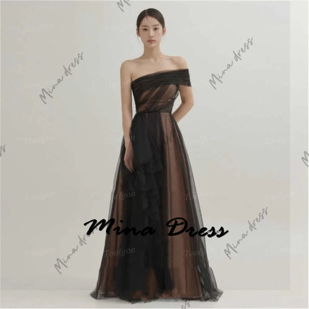 

Mina Customized Women's Luxury Evening Gown Fiber Elegant Womens Party Dresses for Formal Occasions Wedding Grace Prom Dress